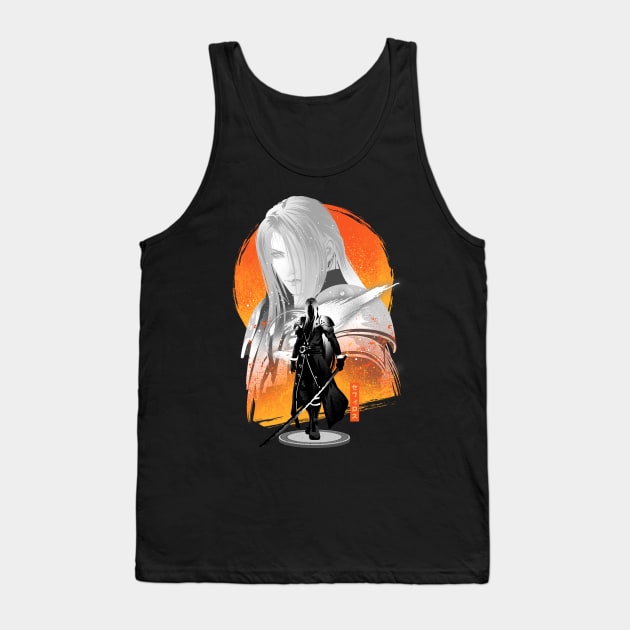 Silver-Haired SOLDIER Tank Top by HyperTwenty